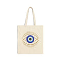 Cotton Canvas Book Tote Bag | Durable Reusable Bag for Books, Journals, Tarot Decks & Everyday Essentials
