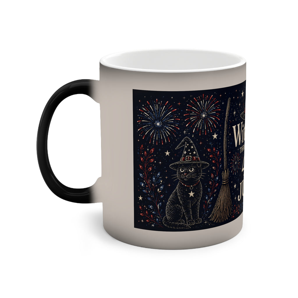 Witching through the 4th of July Color-Changing Mug, 11oz