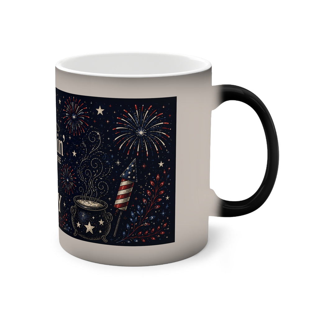 Witching through the 4th of July Color-Changing Mug, 11oz